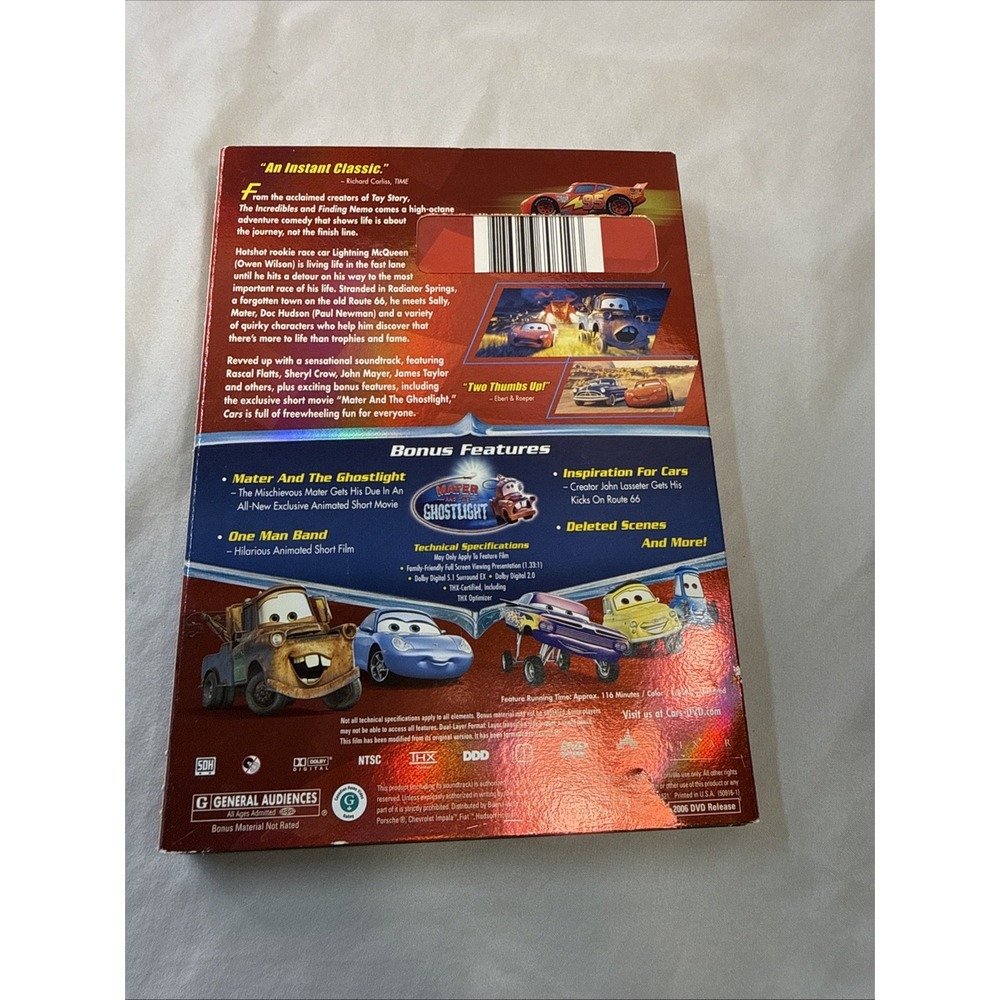 Cars (Single-Disc Full Screen Edition) - Picture 2 of 5